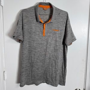 100% Merino wool polo shirt, Icebreaker, XL, extremely soft!